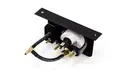 Airlift Single Needle Gauge Panel with one paddle switch- 200 PSI