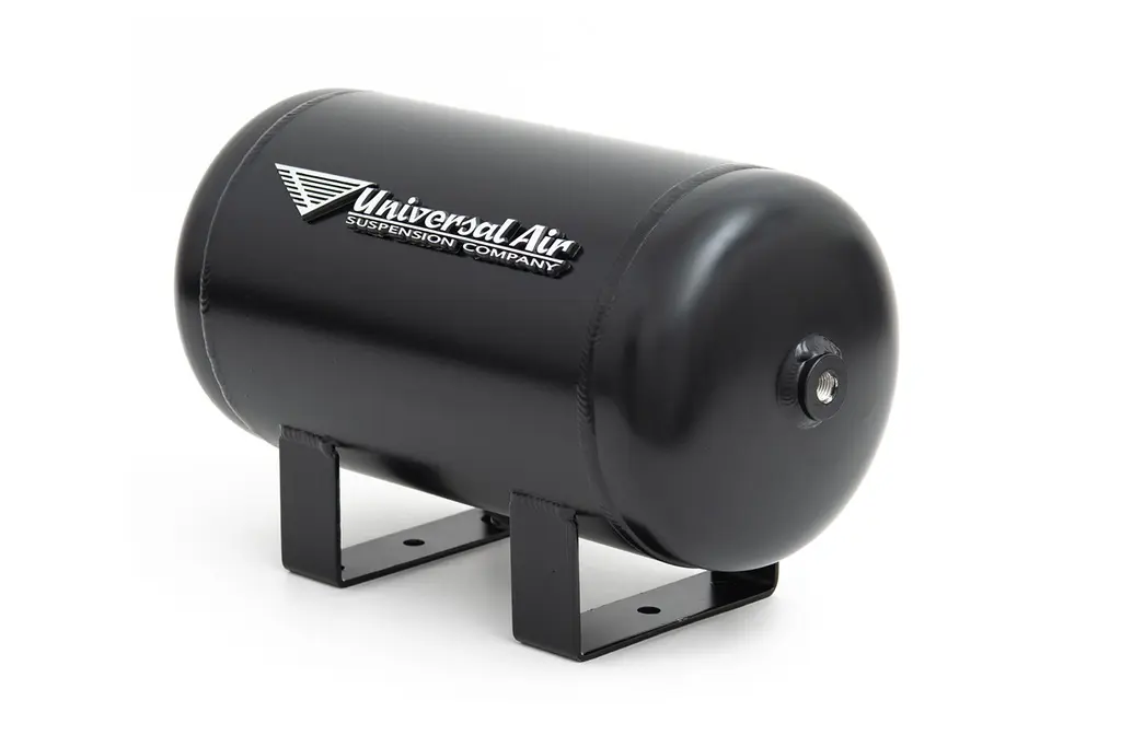 2 Gallon Aluminum Black Tank