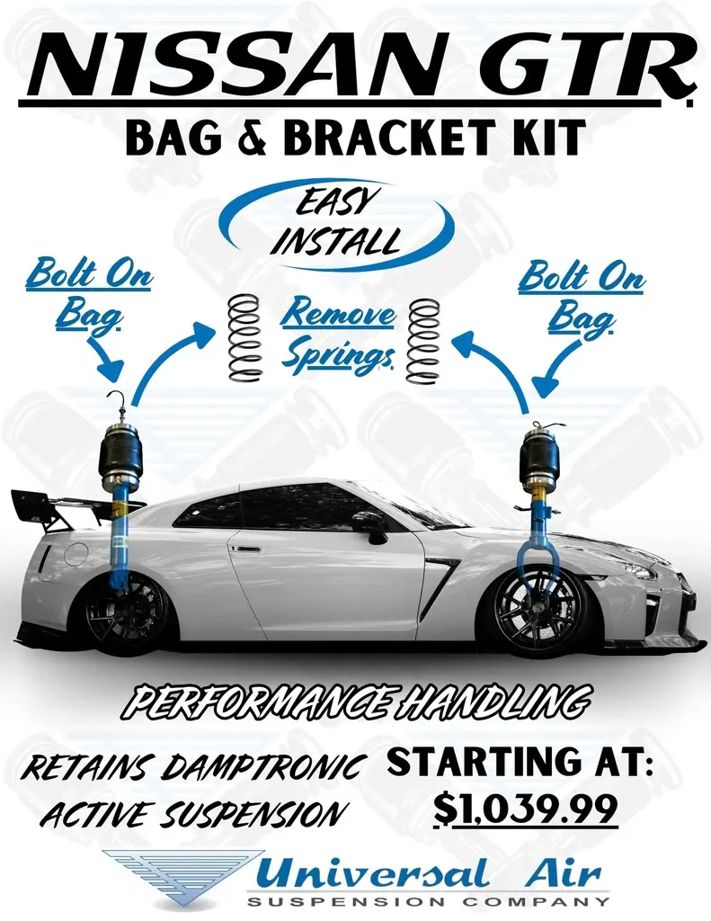 Nissan GTR 2008-2022 Bag & Bracket Kit