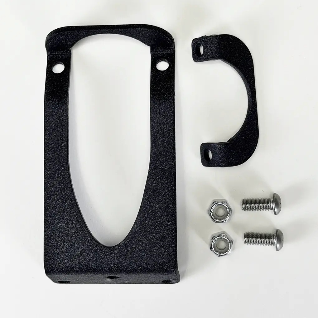 Floor Water Trap Bracket Black Powder Coated
