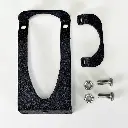 Floor Water Trap Bracket Black Powder Coated