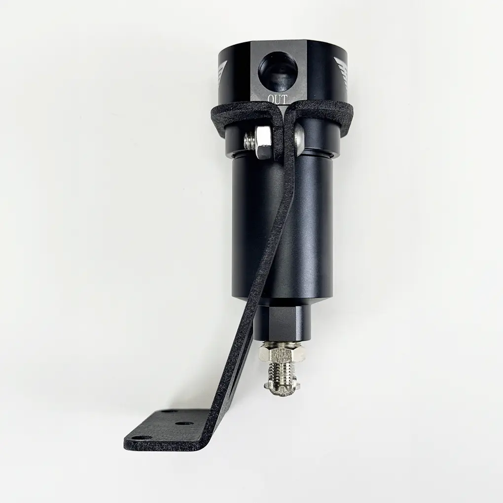 Floor Water Trap Bracket Black Powder Coated