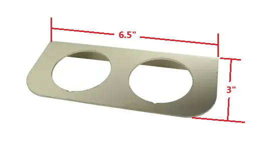Dual Gauge Mount SS