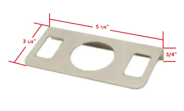 GAUGE POD W/ 2 PADDLE VALVE