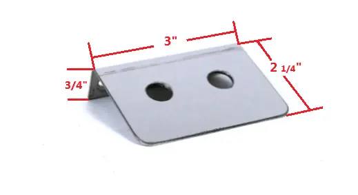 Panel for 2 Toggle Switches