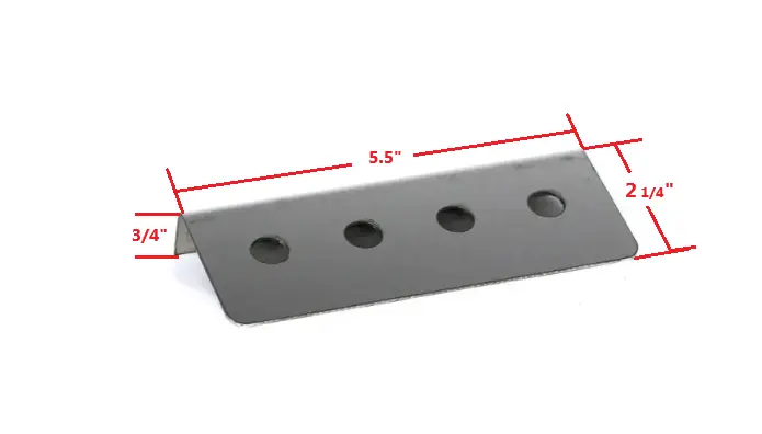 Panel for 4 Toggle Switches
