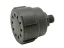 3/8" NPT Direct Intake Air Filter Assembly (Black Metal Housing)