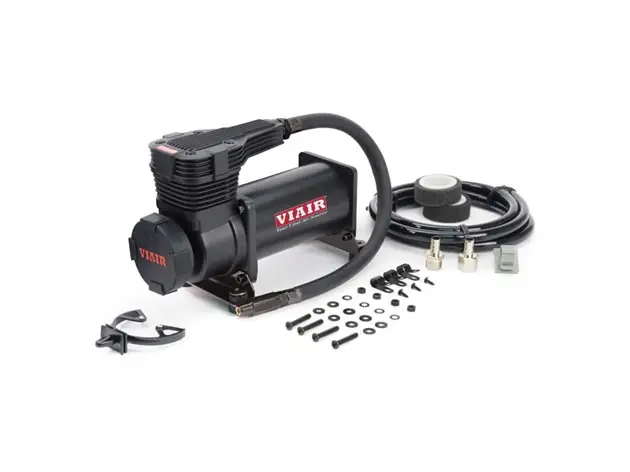 [VA-42502] 425C 175 PSI Stealth Black Compressor Kit (Gen 2) w/ Matte Black Filter, 3/8" Port (12V, 33% Duty @ 175 PSI)