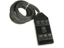 [AVS-ARC-7C-BK] AVS SWITCH BOX WITH 7 ROCKER SWITCHES - 4-CORNER CONTROL - BLACK