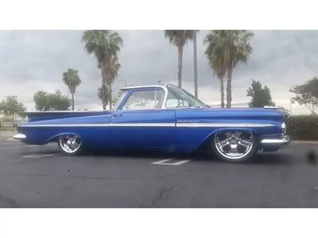 [30-101081] Chevy El Camino 1959-1960 Bag & Bracket Kit (None)