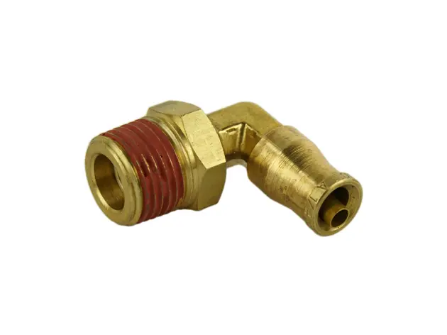 [05-BF14-6] 1/4 HOSE 3/8 MNPT 90 DEG