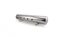 [AL-12956] Airlift 5 Gal Alum Air Tank - (4) 3/8" face ports, & 1/4" drain port - 36" L x 6" D - Polished