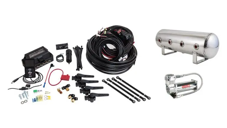[AL-27796] Airlift Air Lift Performance 3H (3/8" Air Line, 2.5 Gallon Lightweight Polished Aluminum Tank, VIAIR 444C Compressor)