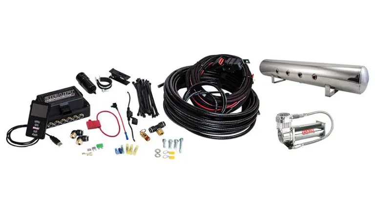 [AL-27783] Airlift Air Lift Performance 3P (1/4" Air Line, 5 Gallon Lightweight Polished Aluminum Tank, VIAIR 444C Compressor)