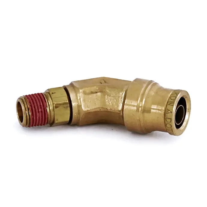 [05-BF14-26] 1/4" Hose 1/8" NPT 45 Degree Swivel