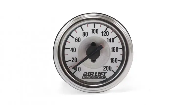 [AL-26228] Airlift Dual Needle Gauge- 200 PSI