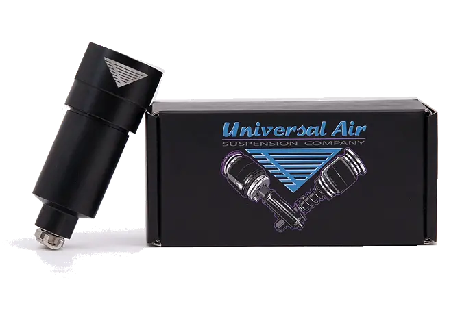 [03-WT14-Black] 1/4" NPT Metal Bowl Water Trap Black