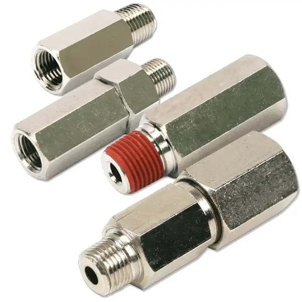 [VA-92823] 1/8" M to 1/8" F Check Valve, NPT (O.D. 12 mm) DS