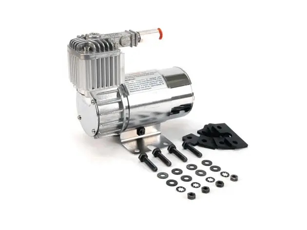 [VA-10016] 100C Chrome Compressor Kit w/Omega Bracket