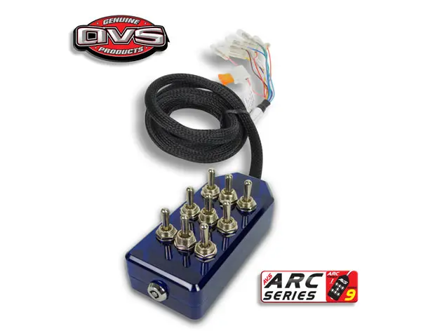 [AVS-ARC-T9-BU] Blue 9-Switch Series (TOGGLE)