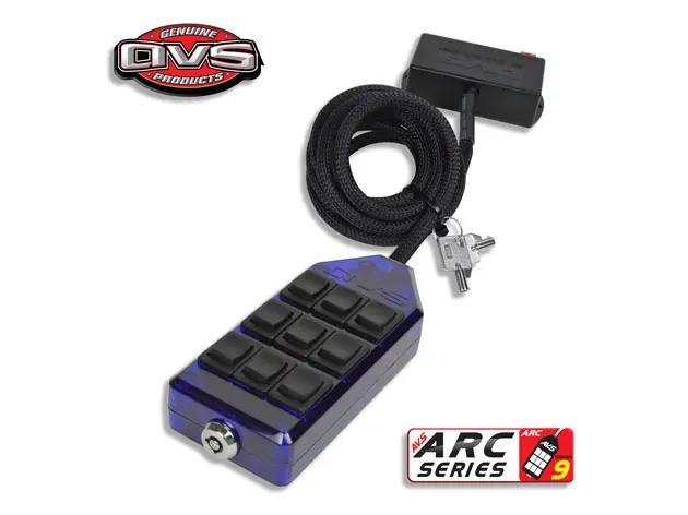 [AVS-ARC-9-BU] Blue AVS 9-Switch Series (ROCKER)
