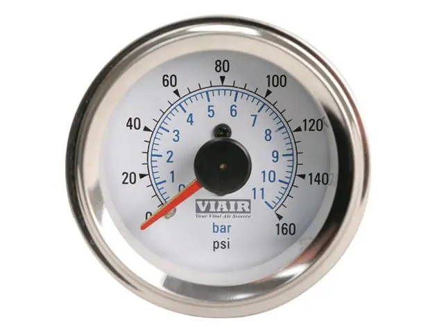 [VA-90083] 2" Dual Needle Gauge 160 White