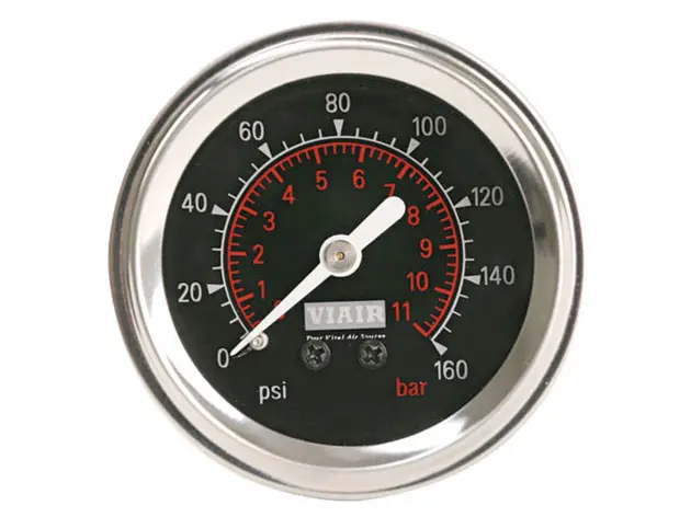 [VA-90088] 2" Single Needle Gauge 160 Black