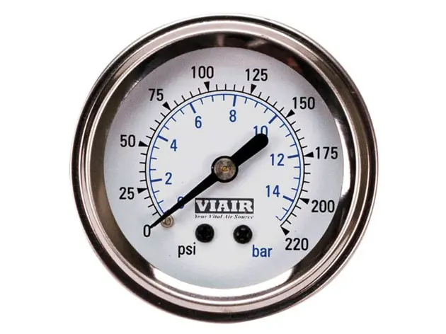 [VA-90089] 2" Single Needle Gauge 220 White