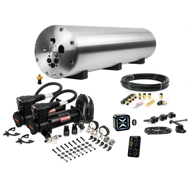 [10-100000] Accuair E plus Endo VT Air Management Package (3 Gallon, Single Viair 380, No Power Kit, No)