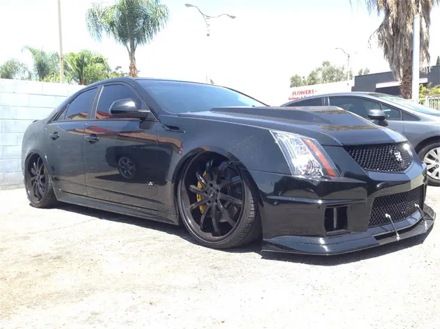 [10-Cadillac-CTS-2ndgen-1] Cadillac CTS 2008-2013 CTS-V 2009-2015 Bag & Bracket Kit (Megan, RWD, None)