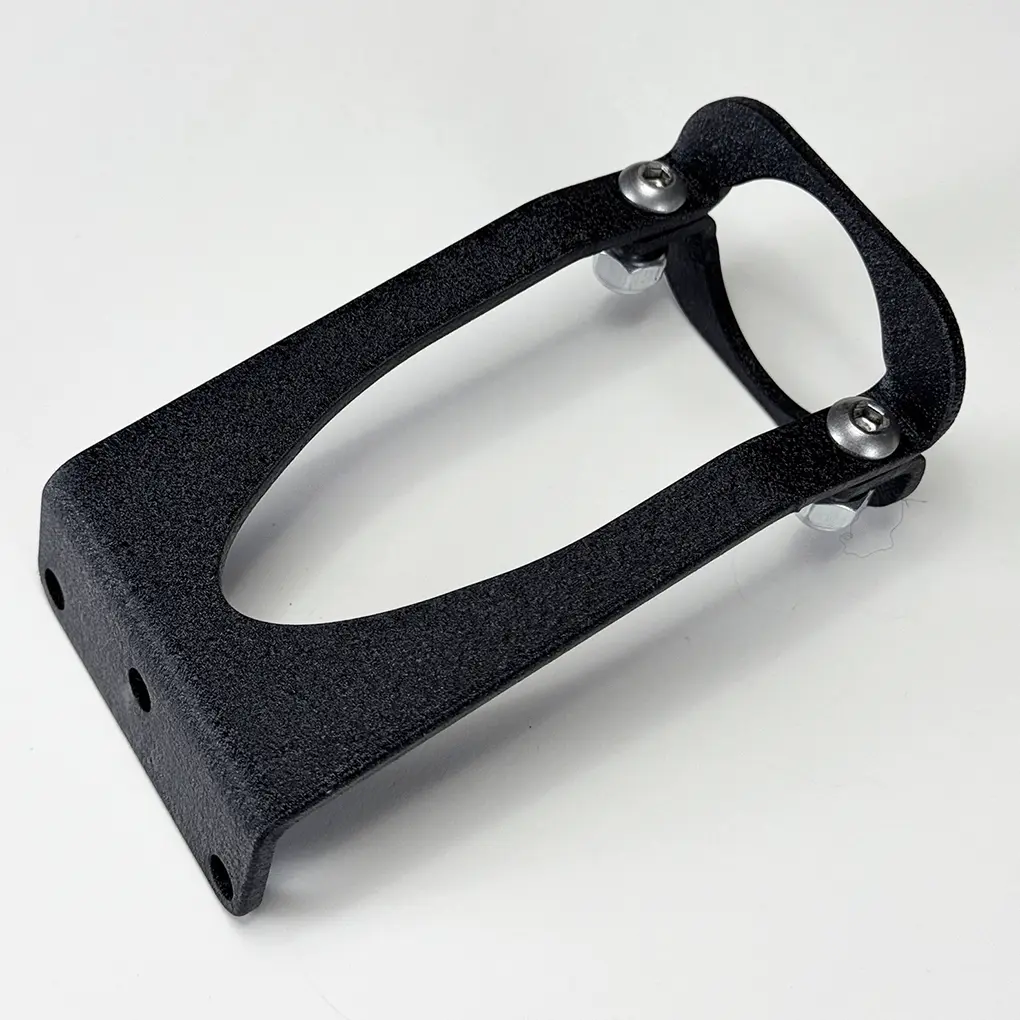 Floor Water Trap Bracket Black Powder Coated