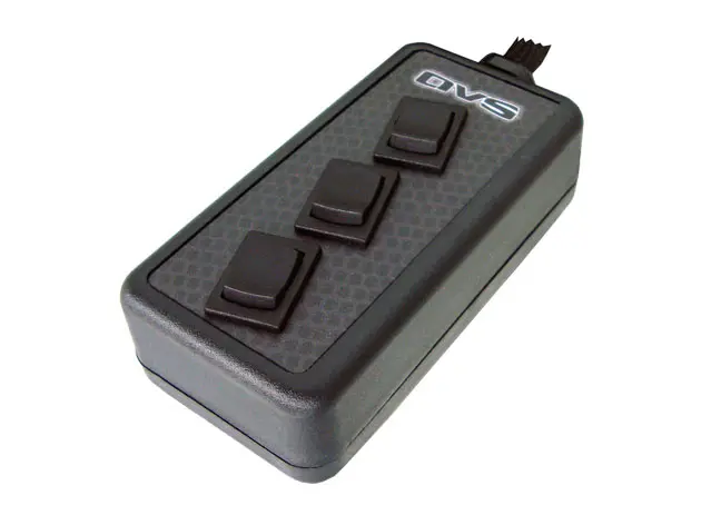 [AVS-ARC-3-BK] AVS SWITCH BOX WITH 3 ROCKER SWITCHES - FRONT/REAR CONTROL ONLY - BLACK