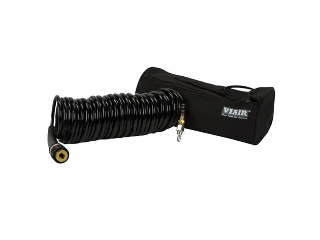 30 Ft. Extension Black Braided Coil Hose