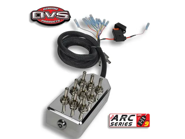 [AVS-ARC-T9C-CHR] Chrome 9-Switch Series (TOGGLE)