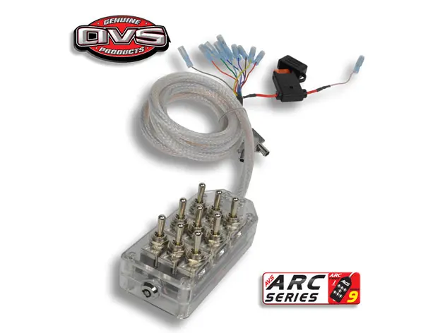 [AVS-ARC-T9C-CL] Clear 9-Switch Series (TOGGLE)