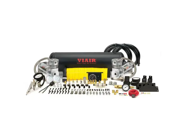 [VA-20021] Dual 480C Onboard Air System (200 PSI · 3.53 CFM · 40 Amp · 12V · 2.5 Gal. Tank)