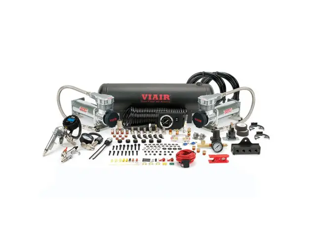 [VA-20085] Dual Platinum Gen 2 485C Onboard Air System (200 PSI · 3.82 CFM · 44 Amp · 12V · 2.5 Gal. Tank)