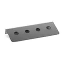 [01-PAN-4TOG] Panel for 4 Toggle Switches