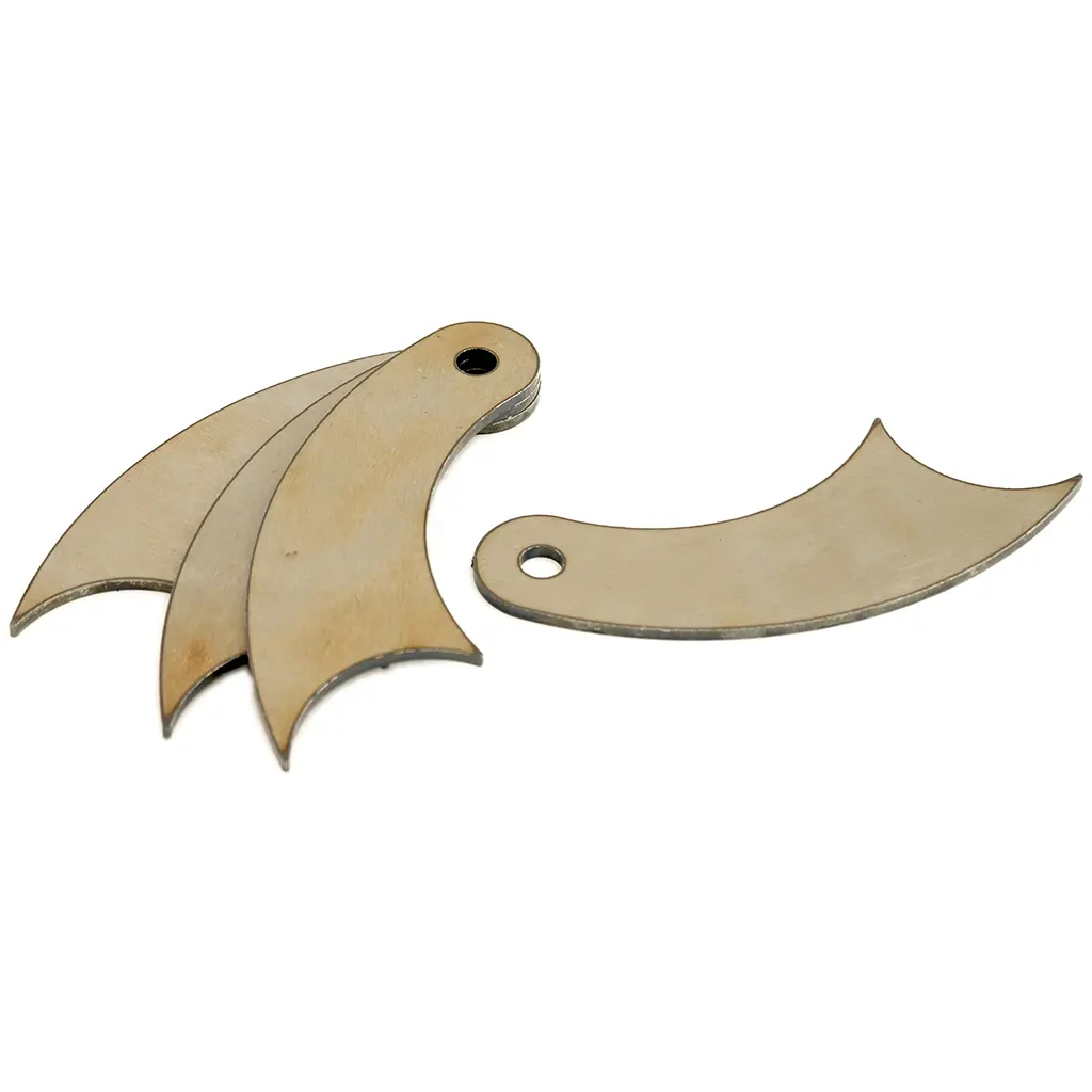 [01-0015] Rear Shock Relocators Lower Banana 4 Pcs