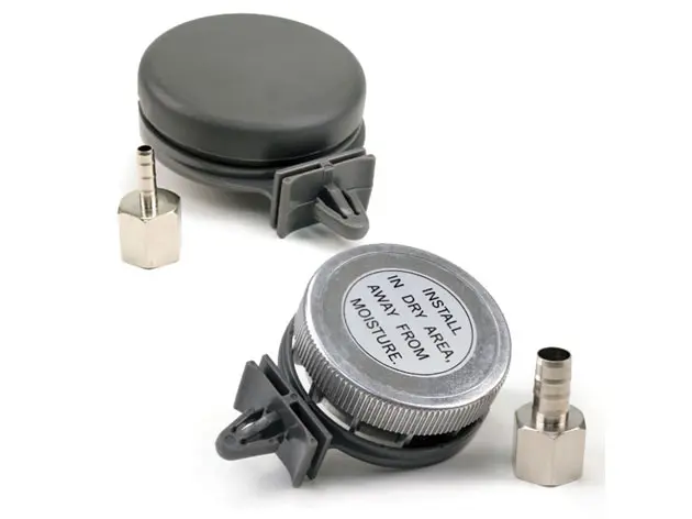 [VA-92621] Remote Inlet Air Filter Assembly, Gray Plastic Housing (1/4" x 1/4" Tube Fitting, NPT)