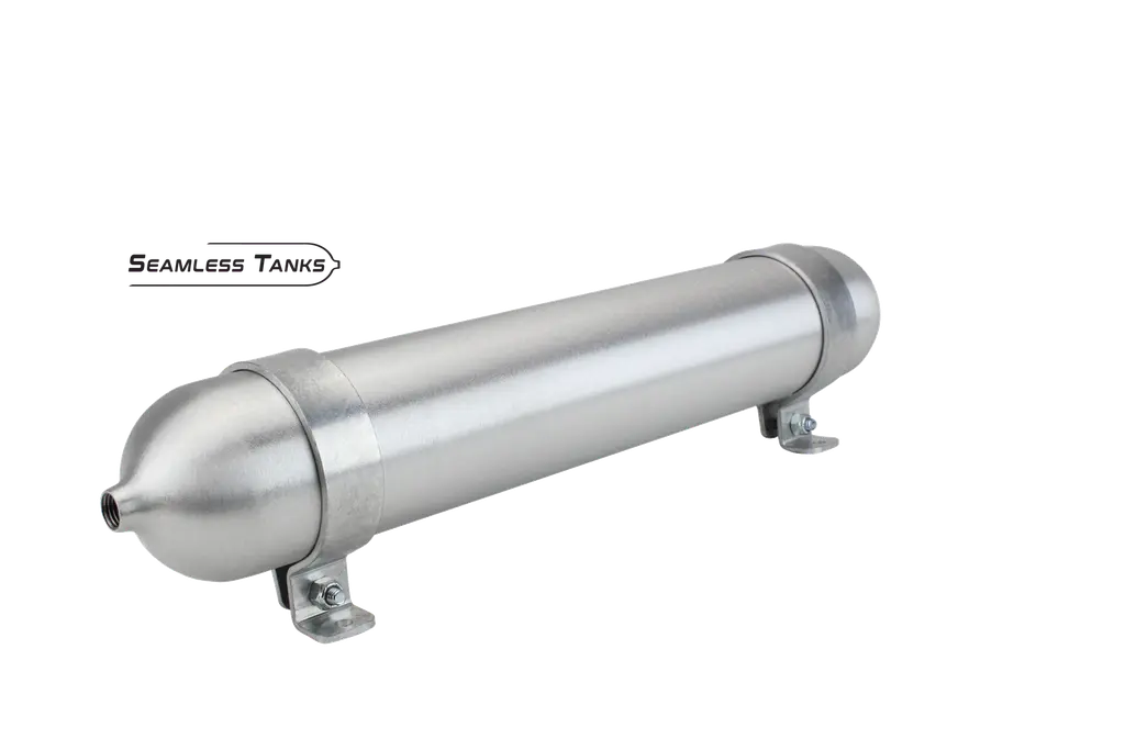 [ST-218251] Seamless Tanks 2.875" x 18" Long .314 Gal (2) 1/4 NPT Ports