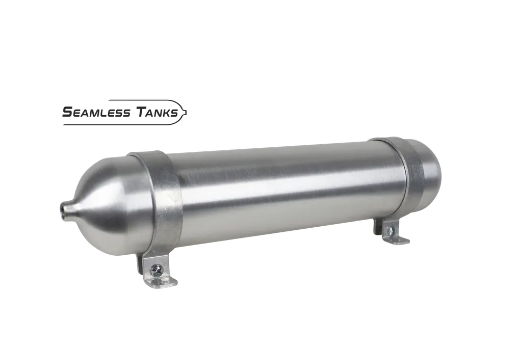 [ST-318251] Seamless Tanks 3.5" x 18" Long .58 Gal (2) 1/4 NPT Ports