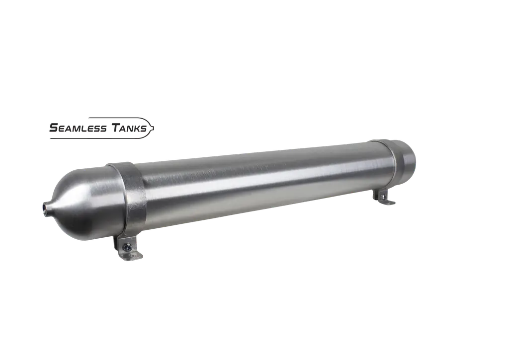 [ST-328251] Seamless Tanks 3.5" x 28" Long .941 Gal (2) 1/4 NPT Ports