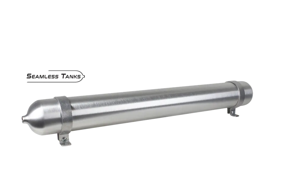 [ST-332251] Seamless Tanks 3.5" x 32" Long 1.086 Gal (2) 1/4 NPT Ports