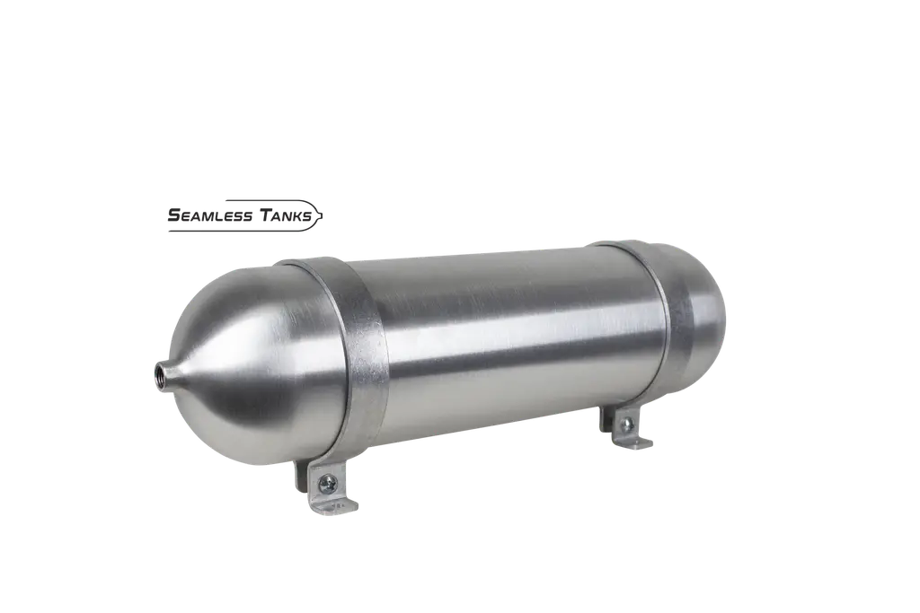 [ST-418251] Seamless Tanks 4.5" x 18" Long .968 Gal (2) 1/4 NPT Ports