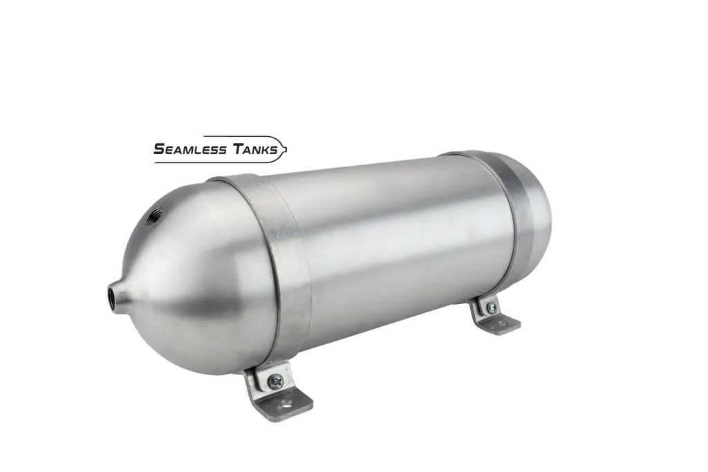 [ST-518381] Seamless Tanks 5.563" x 18" Long 1.47 Gal (4) 3/8 NPT (1) 1/4 NPT Ports