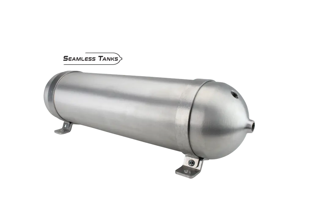 [ST-524381] Seamless Tanks 5.563" x 24" Long 2.05 Gal (4) 3/8 NPT (1) 1/4 NPT Ports