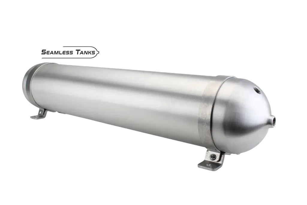 [ST-532381] Seamless Tanks 5.563" x 32" Long 2.82 Gal (4) 3/8 NPT (1) 1/4 NPT Ports
