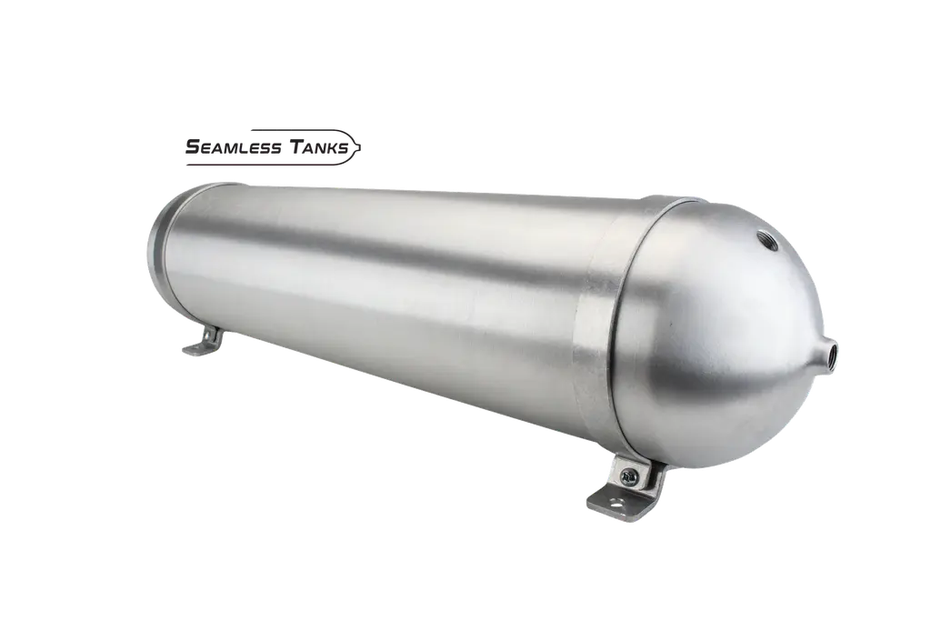 [ST-632381] Seamless Tanks 6.625" x 32" Long 3.99 Gal (4) 3/8 NPT (1) 1/4 NPT Ports