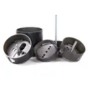 [01-100401] 4.75” Diameter Cup Pair (Lower, 5.5”, 5”)